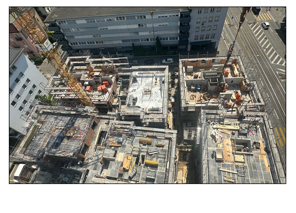 ​Freelancer: Bauführung Neubau Wohnüberbauung
